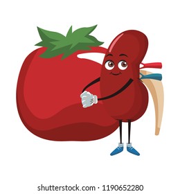 Kidney funny cartoon