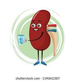 Kidney funny cartoon
