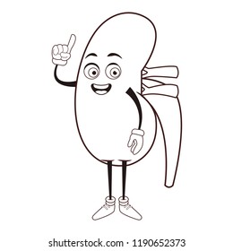 Kidney funny cartoon