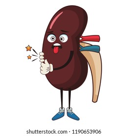 Kidney funny cartoon