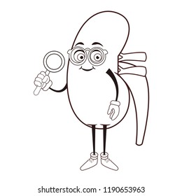 Kidney funny cartoon