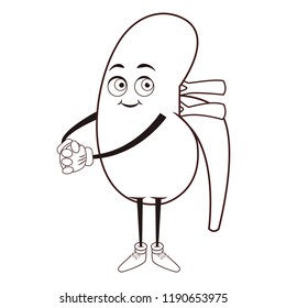 Kidney funny cartoon