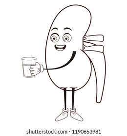 Kidney funny cartoon