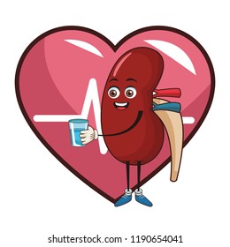 Kidney funny cartoon