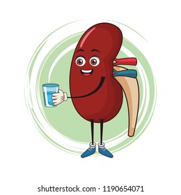 Kidney funny cartoon