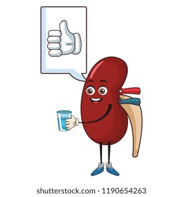 Kidney funny cartoon