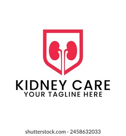 kidney health logo, creative health concept, icon and vector template