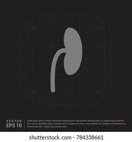 kidney icon - EPS 10
