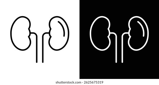 Kidney icon vector collection. vector sign illustration