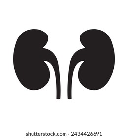 kidney icon vector illustration design template