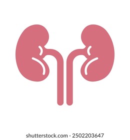 kidney icon vector illustration logo design