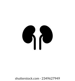 Kidney icon vector For Print, Kidney Clipart, Kidney vector Illustration
