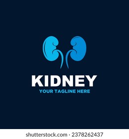 Kidney icon vector. Urology logo design template. Suitable for your design need, logo, illustration, animation, etc.
