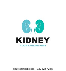 Kidney icon vector. Urology logo design template. Suitable for your design need, logo, illustration, animation, etc.