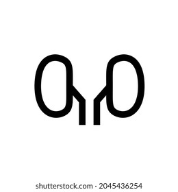 kidney Line icon for business website,apps, and many more