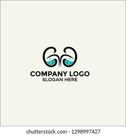 kidney logo icon designs vector - Vector 