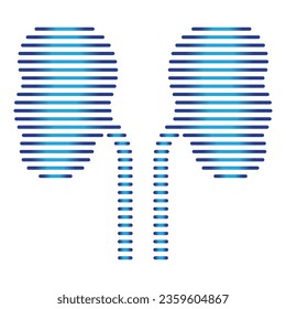Kidney logo icon vector illustration.