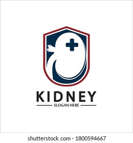 Kidney logo,Kidney protection vector logo design healthcare and medical icon