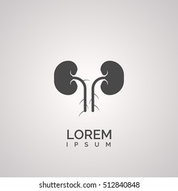 Kidney sign. icon design