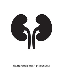 kidney vector illusrtation design logo template