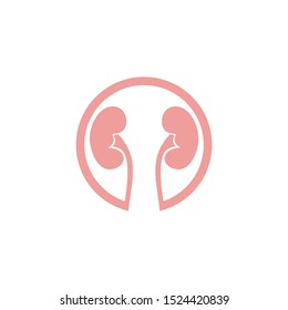 kidney vector illusrtation design logo template