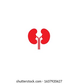 kidney vector illusrtation design logo template