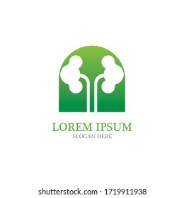 kidney vector illusrtation design logo template