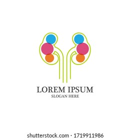 kidney vector illusrtation design logo template