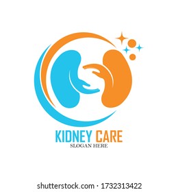 kidney vector illustration design logo template,
