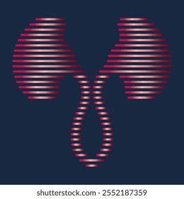 kidney vector illustration design logo template