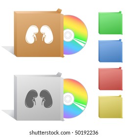 Kidneys. Box with compact disc.