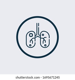 kidneys icon isolated on white background from anatomy collection. kidneys icon trendy and modern kidneys symbol for logo, web, app