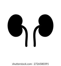 Kidneys Icon Vector Symbol Design Illustration