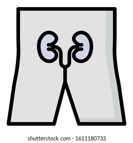 
Kidneys Isolated Vector icon which can be easily modified or edit

