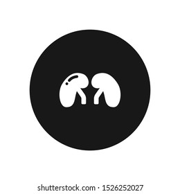 Kidneys vector icon, simple sign for web site and mobile app.