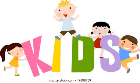 Kids Stock Vector (Royalty Free) 49698739 | Shutterstock