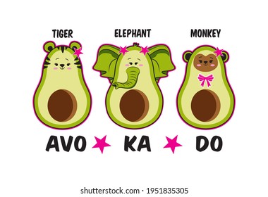 kids abc font funny character 