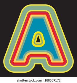 kids ABC, letter A