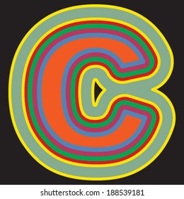 kids ABC, letter C