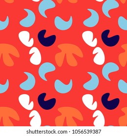 Kids abstract seamless pattern. Authentic design for digital and print media.