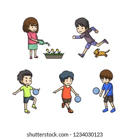 Kids activities collection