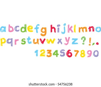 Kids alphabet lowercase