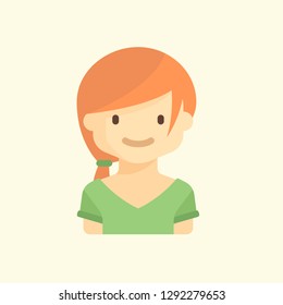 Kids Avatar Icon Vector Graphic Download Template Modern