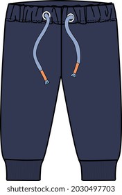 KIDS AND BABY BOTTOM WEAR TROUSER JOGGER VECTOR