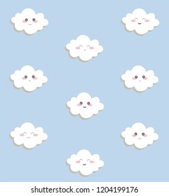 kids background with clouds for boys
