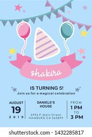 Kids Birthday Card Design for you