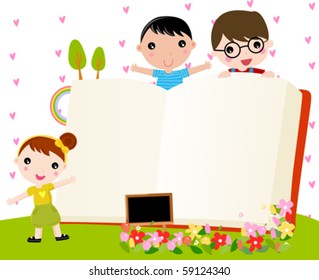 kids and book