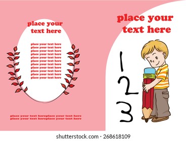 kids book cover design