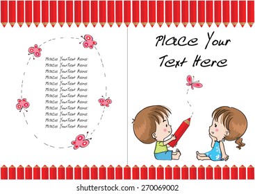 kids book cover design