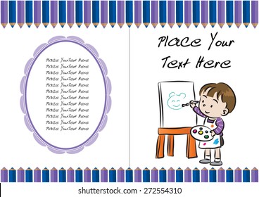 kids book cover design